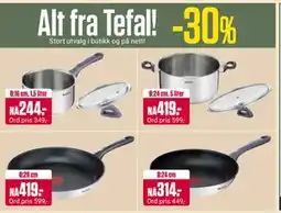 Europris Alt fra Tefal! tilbud