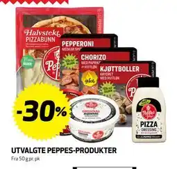 Bunnpris UTVALGTE PEPPES-PRODUKTER tilbud