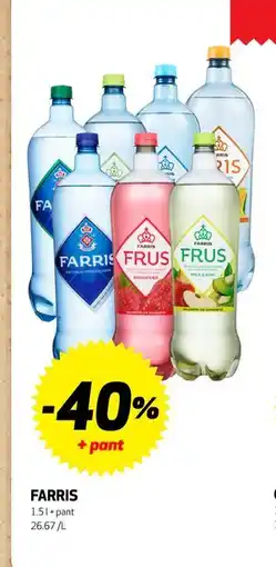 Bunnpris FARRIS tilbud