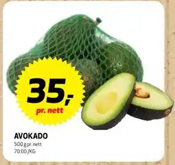 Bunnpris AVOKADO, NOK 35 tilbud