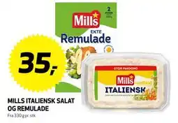 Bunnpris MILLS ITALIENSK SALAT OG REMULADE, NOK 35 tilbud