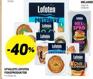 UTVALGTE LOFOTEN FISKEPRODUKTER