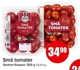 Spar Små tomater tilbud
