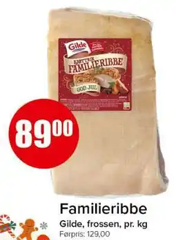 Spar Familieribbe tilbud