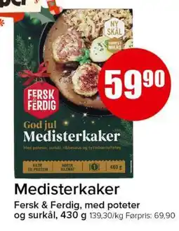 Spar MEDISTERKAKER tilbud