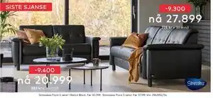 Stressless Flora 3-seter, NOK 27899