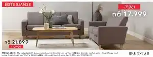 Skeidar Medly 3-seter, NOK 21899 tilbud