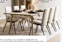 Skeidar Woodcraft spisebord, NOK 29269, Medlemspris tilbud