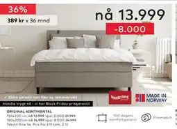 Skeidar ORIGINAL KONTINENTAL tilbud