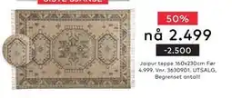 Skeidar Jaipur teppe, NOK 2499 tilbud