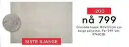 Skeidar Granada teppe, NOK 799 tilbud
