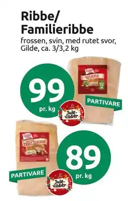 Joker Ribbe/ Familieribbe tilbud