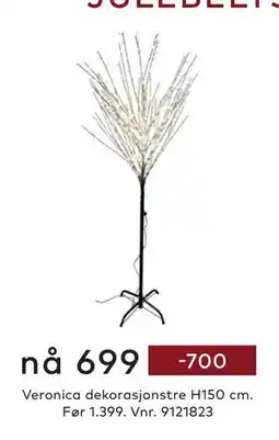 Skeidar Veronica dekorasjonstre, NOK 699 tilbud