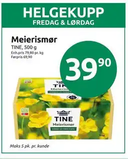 Joker Meierismør, NOK 39.9 tilbud
