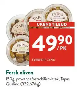 Jacobs Fersk oliven, NOK 49.9 tilbud