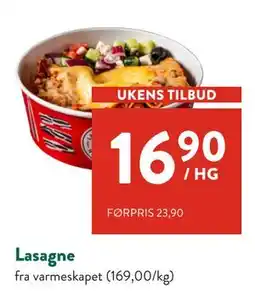 Jacobs Lasagne, NOK 16.9 tilbud