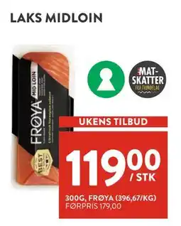 Jacobs LAKS MIDLOIN, NOK 119 tilbud