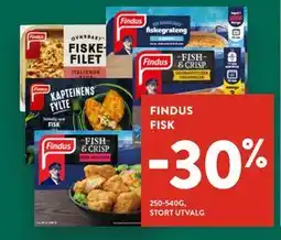 Jacobs FINDUS FISK tilbud