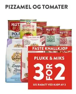 Jacobs PIZZAMEL OG TOMATER tilbud