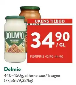 Jacobs Dolmio, NOK 34.9 tilbud