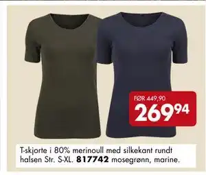 T-skjorte, NOK 269.94