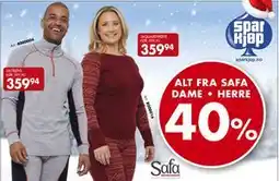 Sparkjøp ALT FRA SAFA DAME • HERRE tilbud