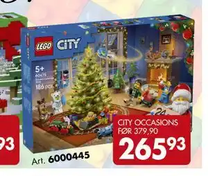 Sparkjøp CITY OCCASIONS, NOK 265.93 tilbud