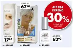 Sparkjøp ALT FRA DEPEND tilbud