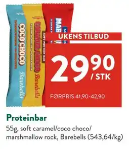 Jacobs Proteinbar, NOK 29.9 tilbud
