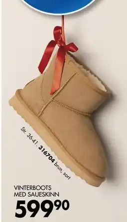 Sparkjøp VINTERBOOTS MED SAUESKINN, NOK 599.9 tilbud