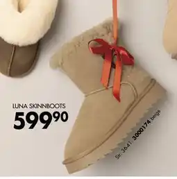 Sparkjøp LUNA SKINNBOOTS, NOK 599.9 tilbud