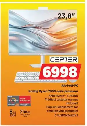 POWER Alt-i-ett-PC, NOK 6998 tilbud