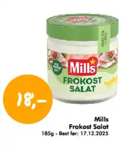 Havaristen Mills Frokost Salat tilbud