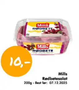 Havaristen Mills Rødbetesalat tilbud