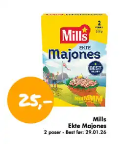 Havaristen Mills Ekte Majones tilbud