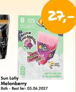 Havaristen Sun Lolly Melonberry tilbud