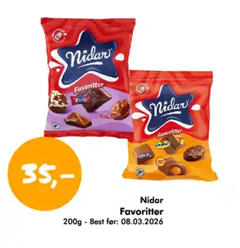 Havaristen Nidar Favoritter tilbud