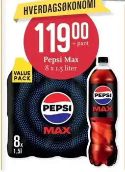 CC Mat Pepsi Max tilbud