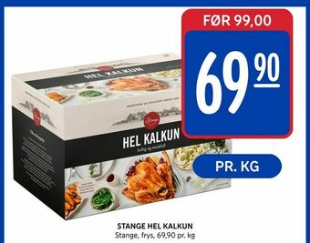 Rema 1000 Stange hel kalkun tilbud