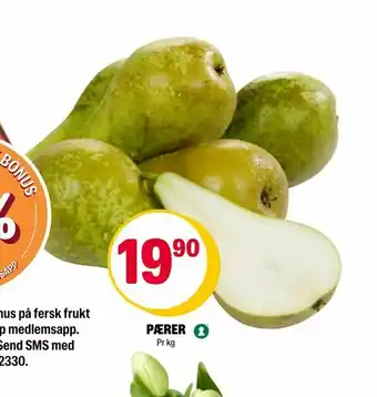Coop Extra Pærer tilbud