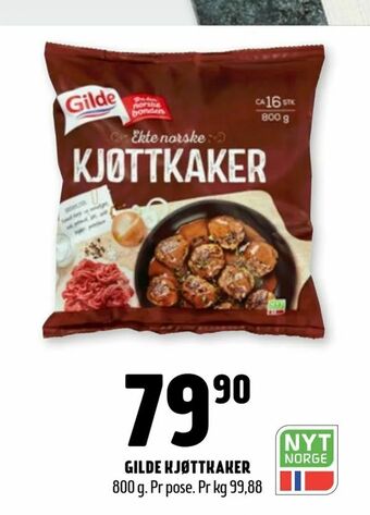 Coop Prix Gilde kjøttkaker tilbud