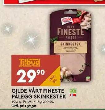 Coop Mega Gilde vårt fineste pålegg skinkestek tilbud