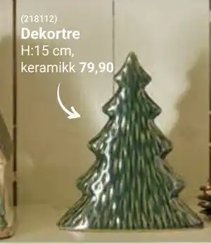 Europris Dekortre, NOK 79.9 tilbud