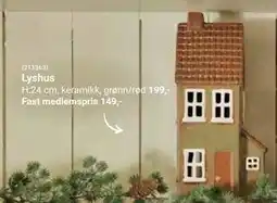 Europris Lyshus, NOK 199, Medlemspris tilbud