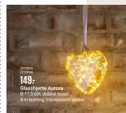Europris Glasshjerte Aurora, NOK 149 tilbud