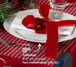 Europris Tallerken, NOK 19.9 tilbud