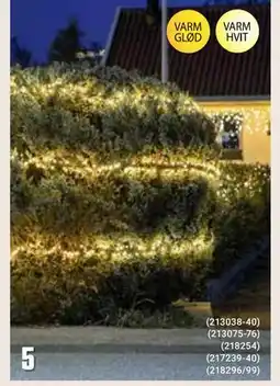 Europris Setesdal lyslenke tilbud