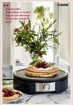 Europris Steketakke, NOK 499 tilbud