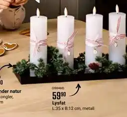 Europris Lysfat, NOK 59.9 tilbud