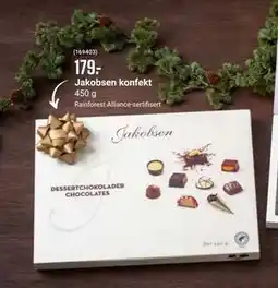 Europris Jakobsen konfekt, NOK 179 tilbud